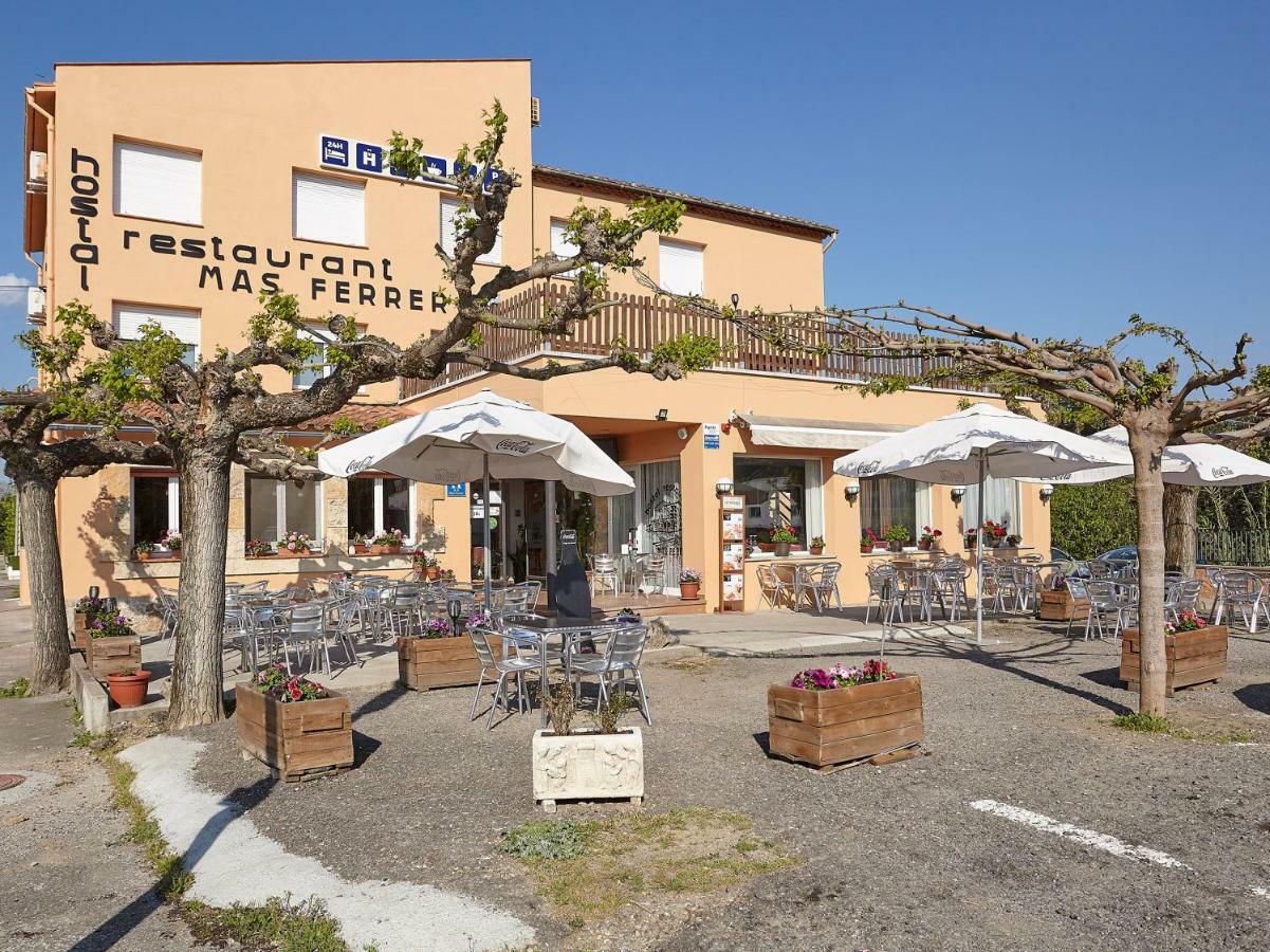 Hostal Mas Ferrer Cornellá de Terri Exterior foto